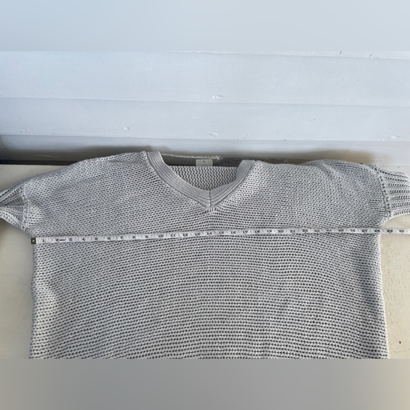 Oversized Light Grey Noisy May Knit Sweater - Picture 4 of 10
